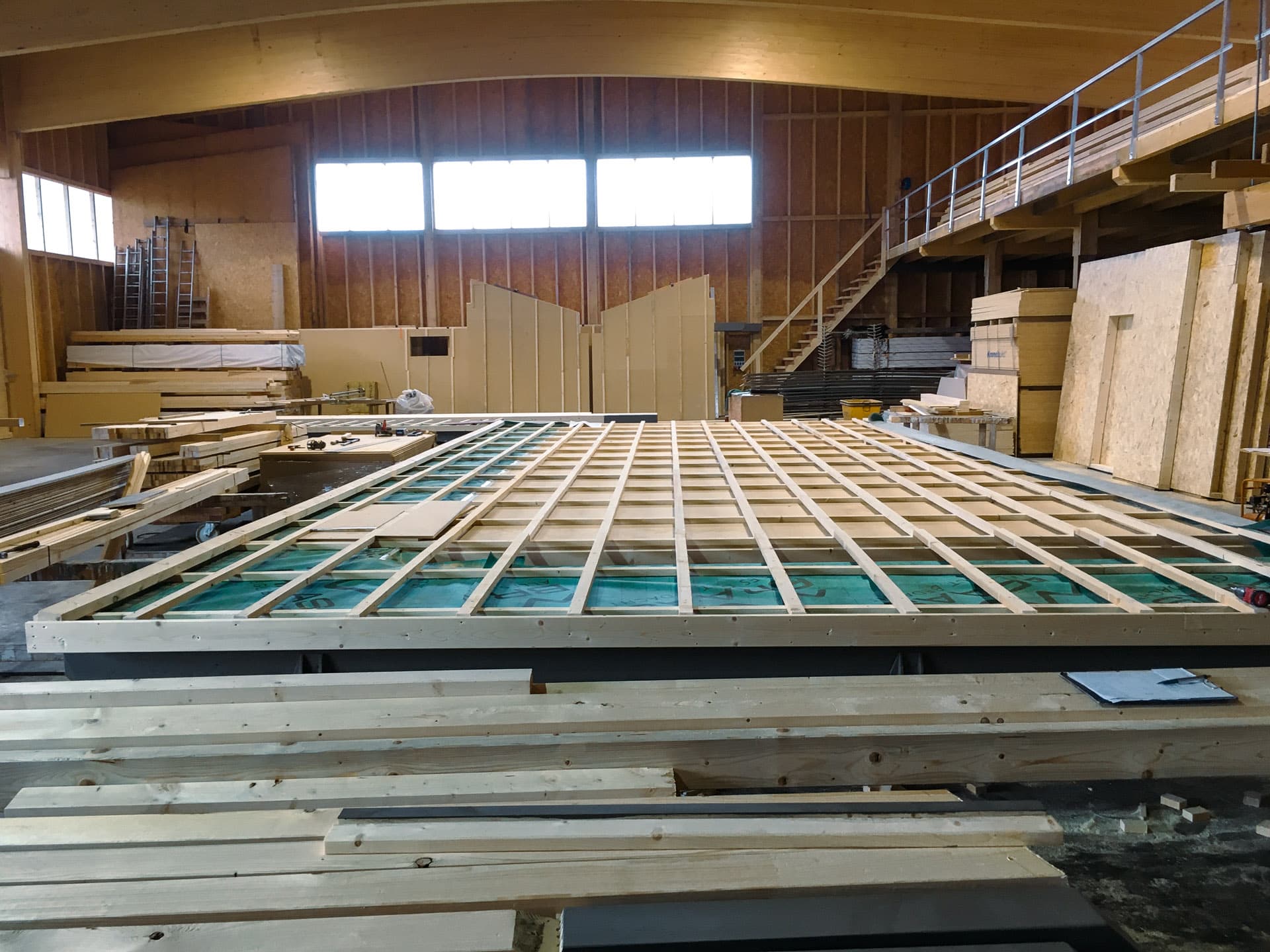 Exler Vormontage Halle 3